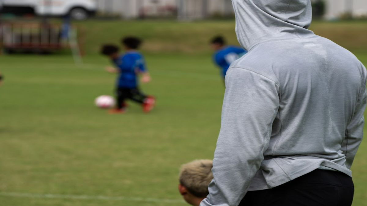 I only came to watch my son play football – it wasn’t meant to be like this….