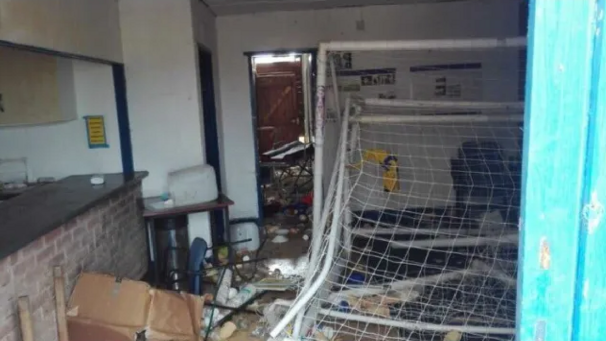 When will this end!! Another Junior Club left devastated by vandals.