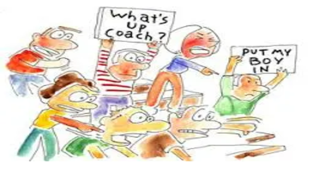 The dreaded ‘playing time’ conversation