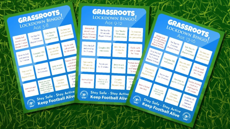 Grassroots Bingo Challenge Cards