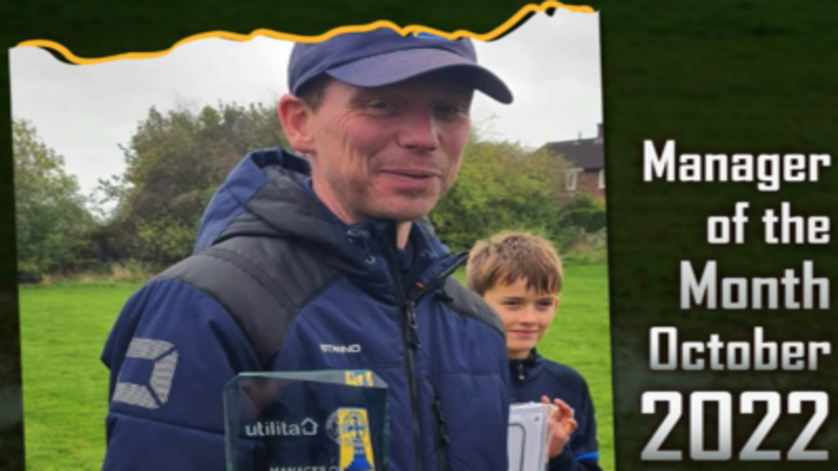 October Grassroots manager of the month – Powered by Utilita Rebooted