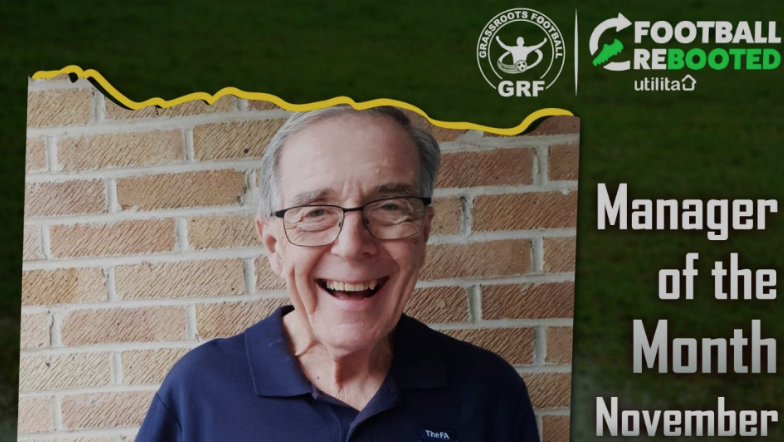 November Grassroots manager of the month – Powered by Utilita Rebooted