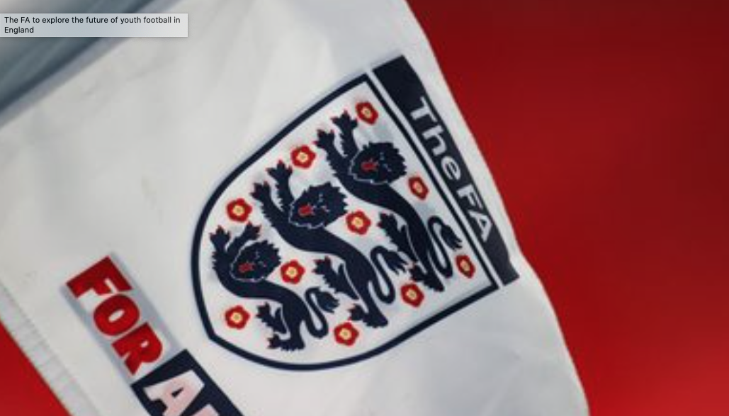 The FA to explore the future of youth football in England