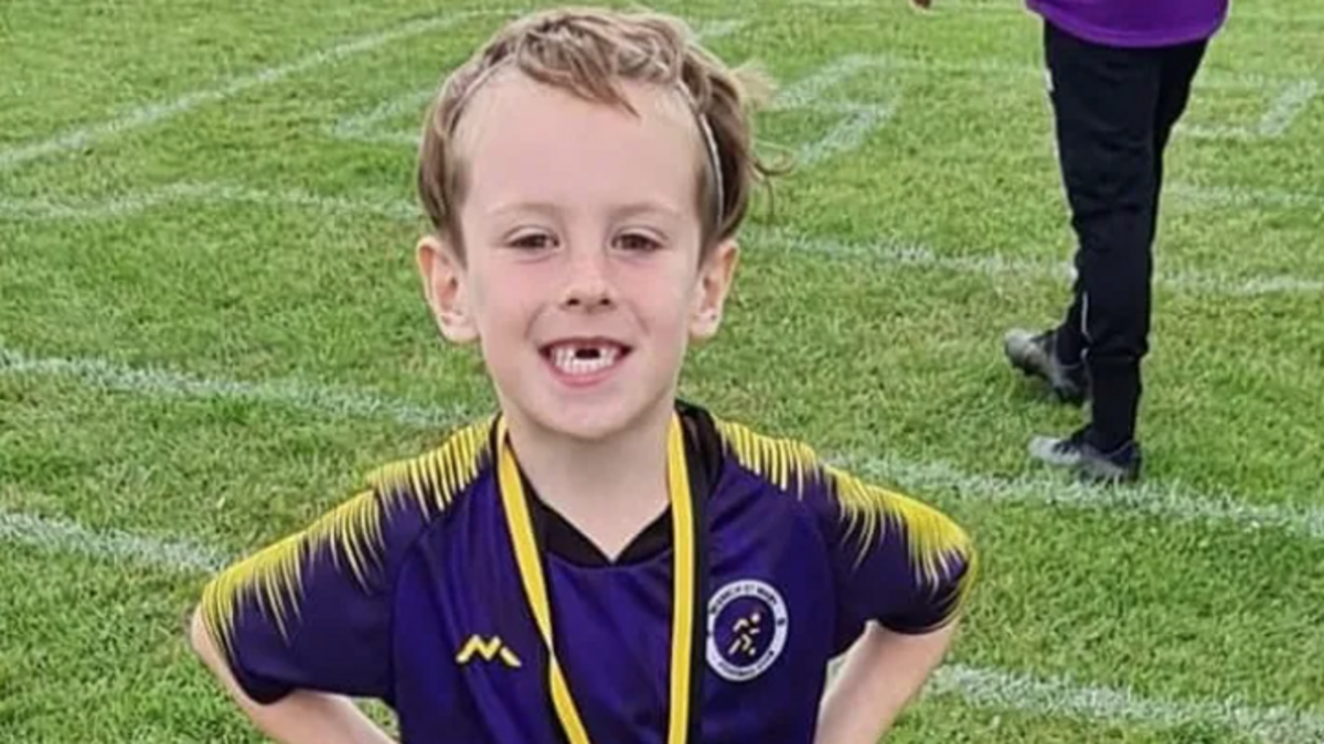 6 yr old Wisbech St Mary FC player Hunter diagnosed with Cancer – Can you help?
