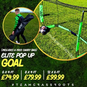 Pro - Elite Pop up Goal Includes a FREE carry bag