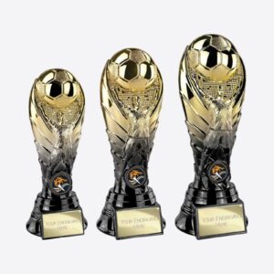 Winning Goal Football Heavyweight Trophy Gold