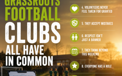 THE BEST GRASSROOTS FOOTBALL CLUBS ALL HAVE THESE 10 THINGS IN COMMON