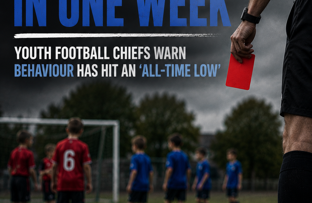 72 RED CARDS IN ONE WEEK: Scotland Youth Football Chiefs Warn Behaviour Has Hit an ‘All-Time Low’